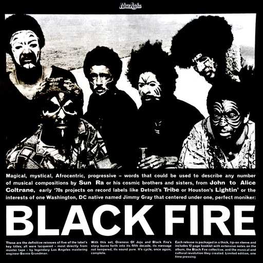 [NA5198-LP] Black Fire - 5LP Boxset
