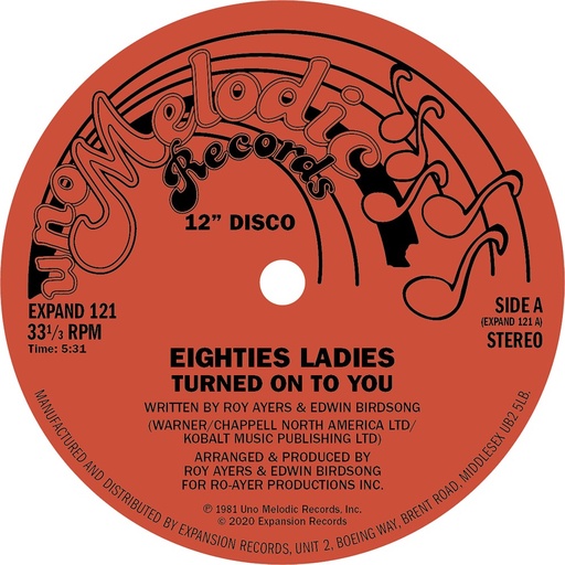 [EXPAND121] Eighties Ladies, Turned On To You