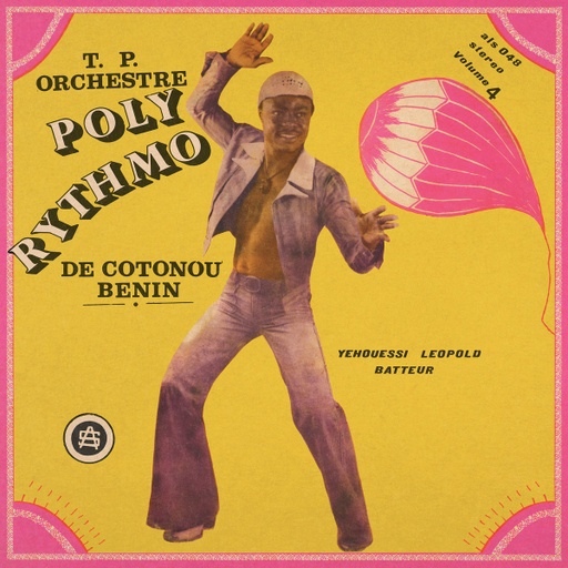 [AJXLP553] T.P Orchestre Poly Rythmo De Cotonou, Yehouessi Leopold Batteur Vol. 4