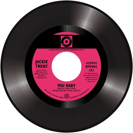 [BMV002] Jackie Trent, You Baby / Lorriane Silver, Lost Summer Love