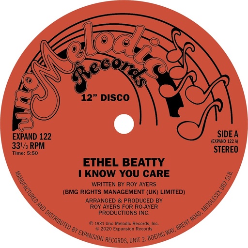 [EXPAND 122] Ethel Beatty, I Know You Care / It’s Your Love