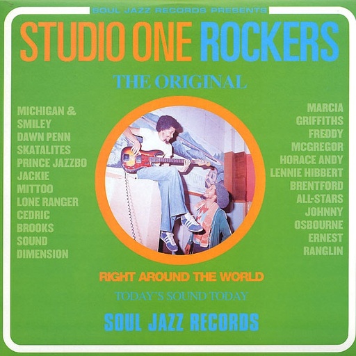 [SJRLP451] STUDIO ONE Rockers  Double LP green vinyl 2LP
