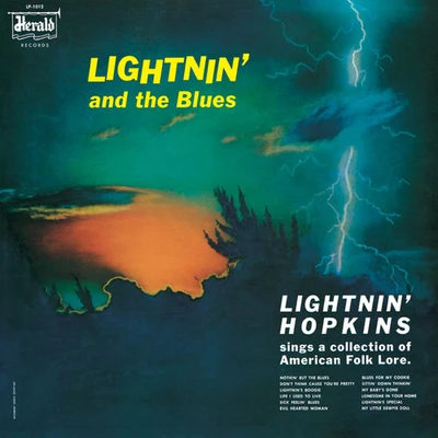 [PLP-7115] LIGHTNIN' HOPKINS, Lightnin & The Blues