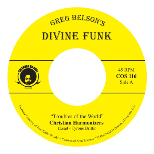 [COS116-7] Christian Harmonizers, Troubles Of The World / Gospel Travelers, Jesus Is Watching You