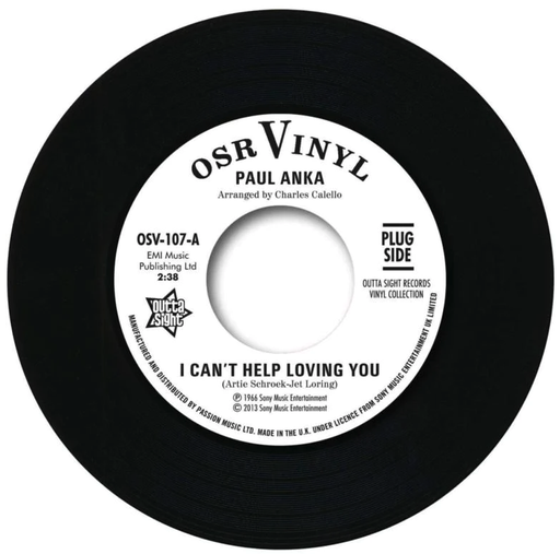 [OSV107] Paul Anka, When We Get There / I Can't Help Lovin You