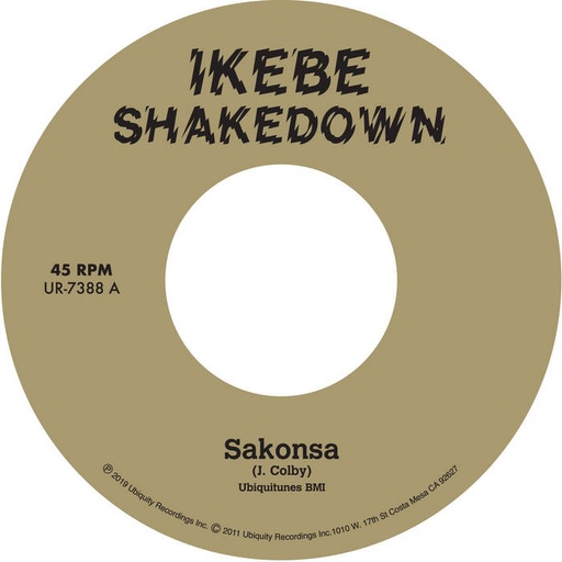 [UR-7388] Ikebe Shakedown, Sakonsa / Green And Black ‎