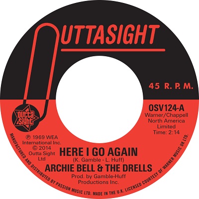 [OSV124] Archie Bell & The Drells, Here I Go Again / Tighten Up