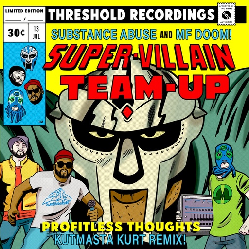 [THR6502B-7] Substance Abuse & MF Doom, Super Villain Team Up