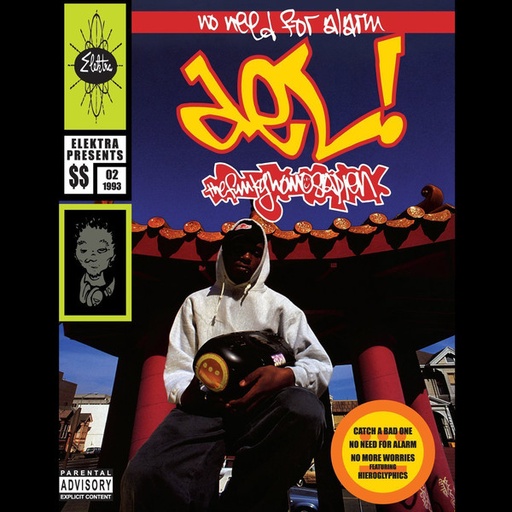 [GET52740-LP] Del The Funky Homosapien, No Need For Alarm - 30th Anniversary Edition (COLOR)