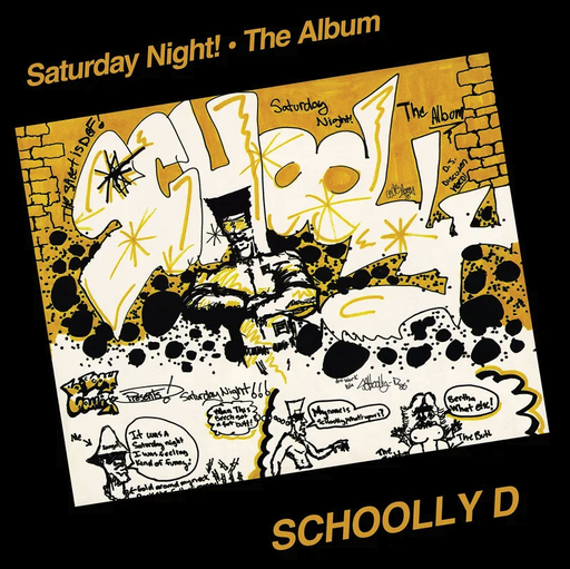 [GET51535-LP] Schoolly D,  Saturday Night! - The Album (COLOR)