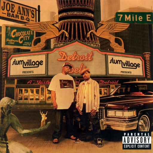 [NMG3577812-LP] Slum Village, Detroit Deli - A Taste Of Detroit (COLOR)