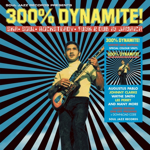 [SJRLP543C] 300% Dynamite! Ska, Soul, Rocksteady, Funk & Dub in Jamaica (COLOR)