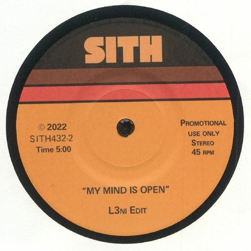 [SITH4322] L3Ni and Ian Wallace, My Mind Is Open b/w Should I