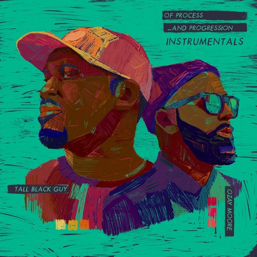 [CM097INST-LP] Tall Black Guy & Ozay Moore, Of Process And Progression - Instrumentals (COLOR)