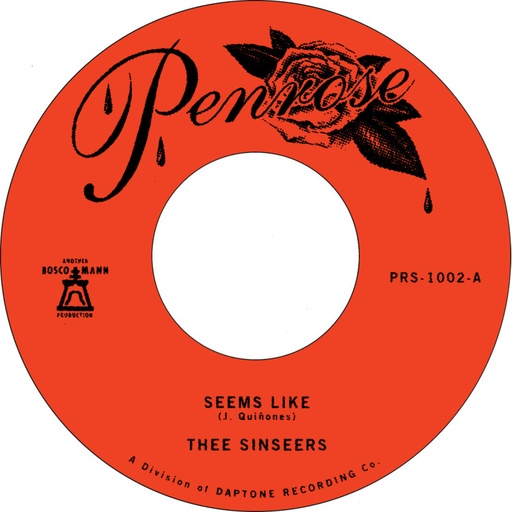 [PRS1002] Thee Sinseers Seems Like (Vocal & Instrumental)