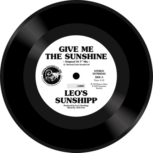 [EX7RSD42] Leo's Sunshipp, Give Me The Sunshine