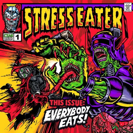 [SIL030-LP] Czarface presents : Stress Eater - Everybody Eats! (COLOR)