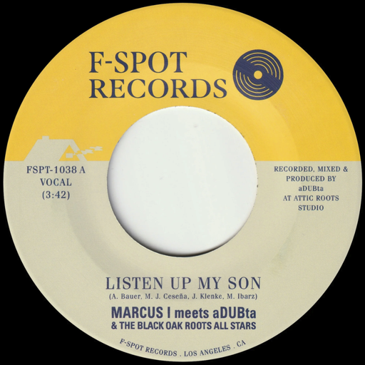 [FSPT1038] Marcus I meets aDUBta, Listen Up My Son b/w Version