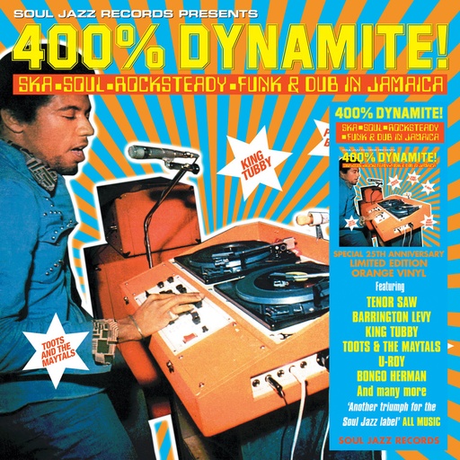 [SJRLP566C] 400% DYNAMITE! Ska, Soul, Rocksteady, Funk and Dub in Jamaica (COLOR)