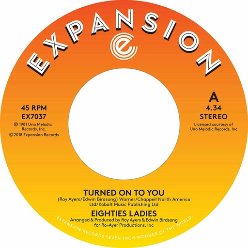 [EX7037] Eighties Ladies, Turned On To You / Ladies Of The Eighties (Instrumental)