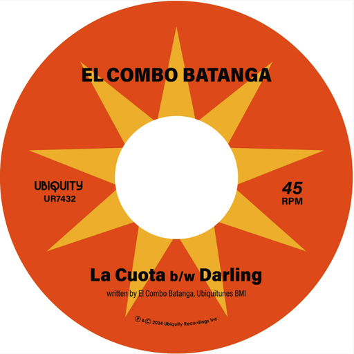 [UR7432] El Combo Batanga, La Cuota b/w Darling 