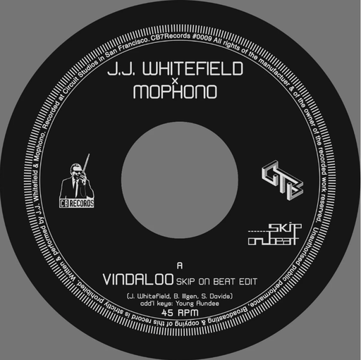 [CB7R009] JJ Whitefield & Mophono, Vindaloo