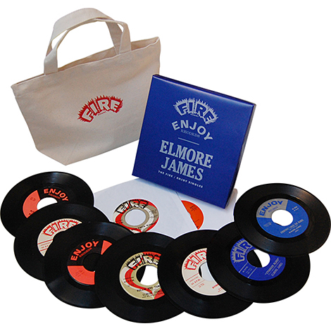 [PSD7-1/9] Elmore James, The Fire / Enjoy Singles (BOX SET)