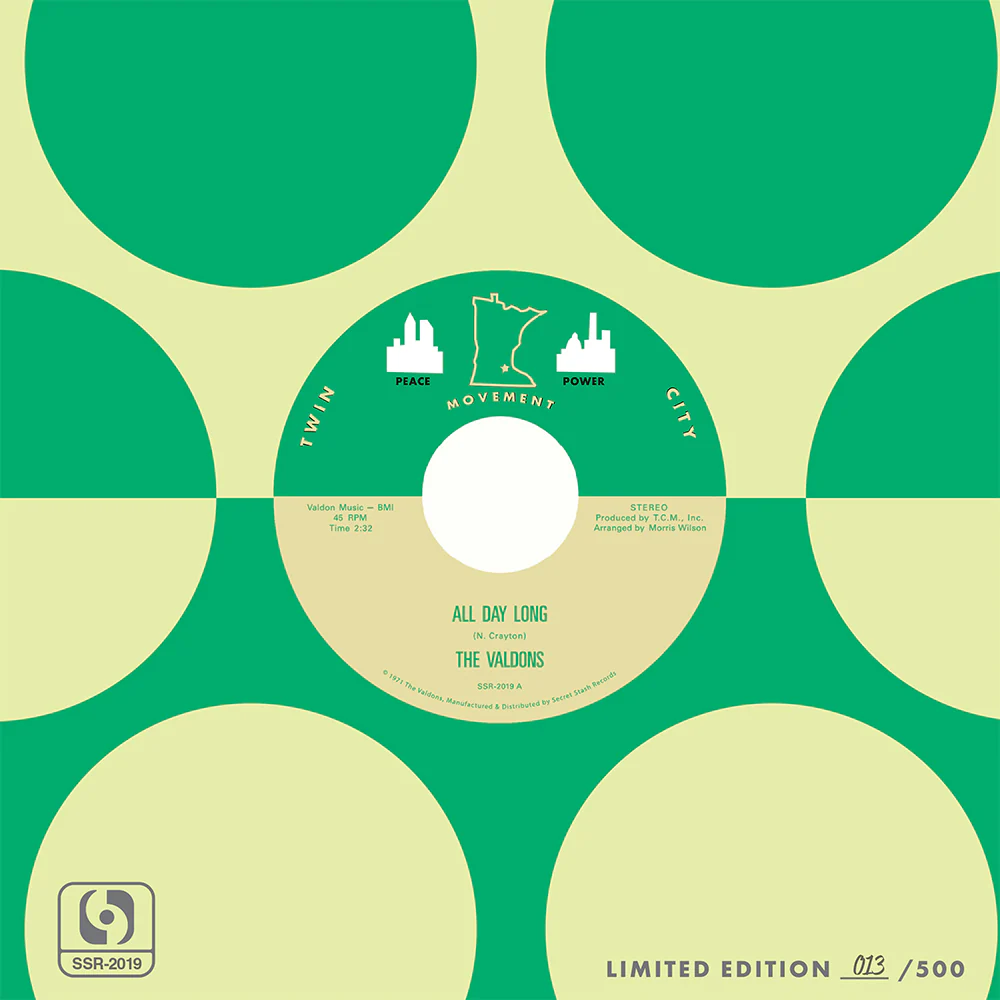 The Valdons, All Day Long b/w Love Me, Leave Me