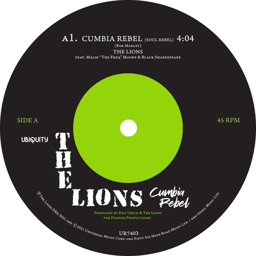 [UR7403] The Lions, Cumbia Rebel