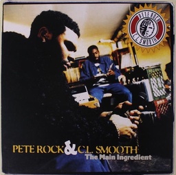 [GET52724-LP] Pete Rock & CL Smooth, The Main Ingredient (CLEAR)