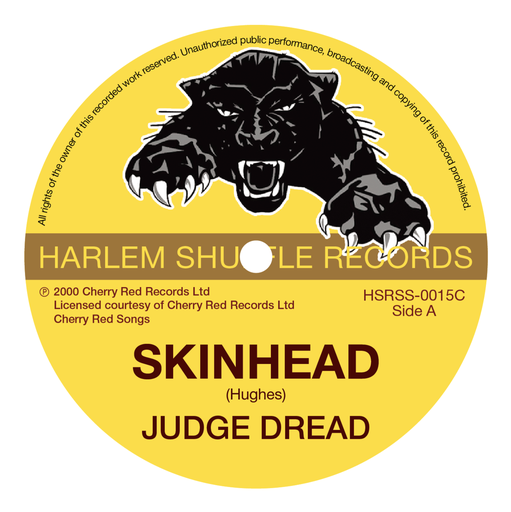 [HSRSS0015C-7] Judge Dread, Skinhead / The Belle Of Snodland Town