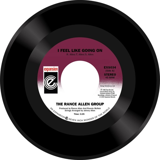 [EXS034] The Rance Allen Group, I Feel Like Going On / Can’t Get Enough