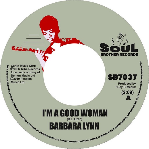 [SB7037] Barbara Lynn, I’m A Good Woman / I Don’t Want A Playboy