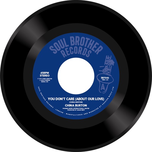 [SB7046] China Burton, You Don’t Care (About Our Love) / Instrumental