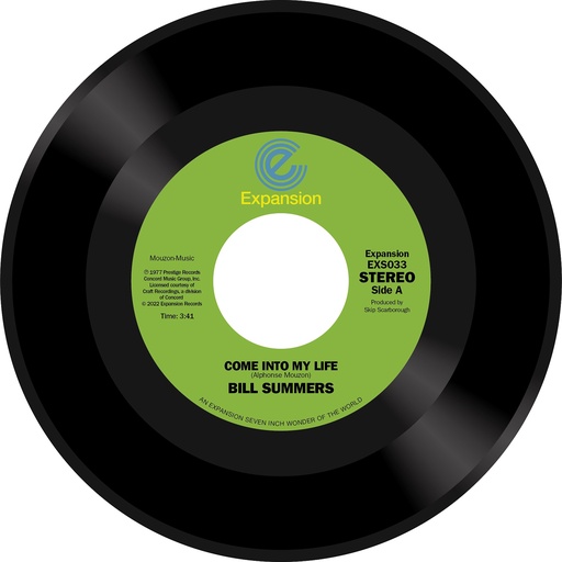 [EXS033] Bill Summers, Come Into My Life / Don’t Fade Away