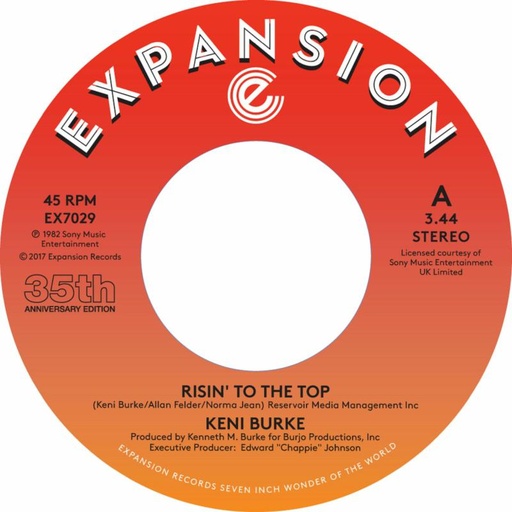 [EX7029] Keni Burke, Risin' To The Top / Hang Tight