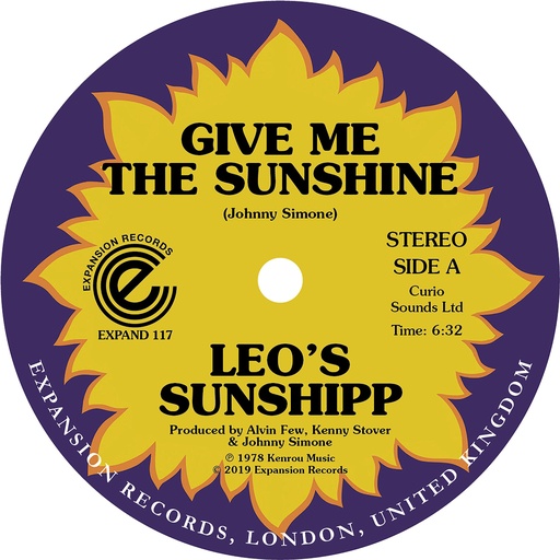 [EXPAND 117] Leo’s Sunshipp, Give Me The Sunshine / I’m Back For More (Like I Fell In Love With You)