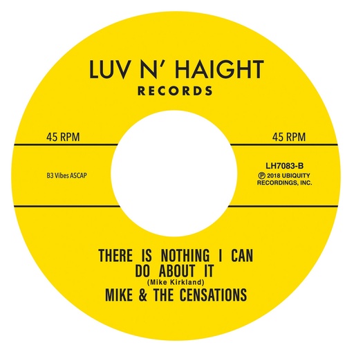 [LH7083] Mike & The Censations, Don't Mess With Me / There Is Nothing I Can Do About It