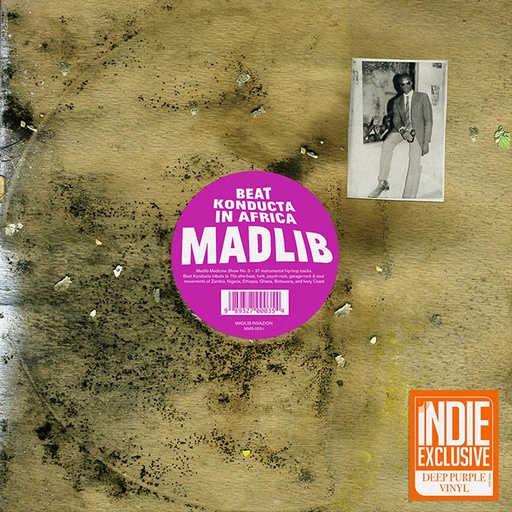 [MMS003I-LP] Madlib Medicine Show No. 3: Beat Konducta In Africa (COLOR)