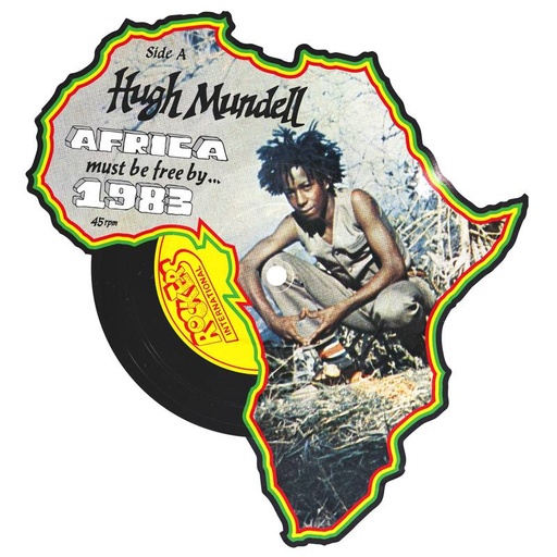 [NSD637-12] Hugh Mundell & Augustus Pablo, Africa Must Be Free By 1983 (Africa Shaped Picture Disc)
