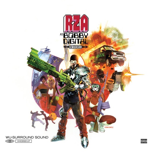 [HHC2022-LP] RZA as Bobby Digital, Bobby Digital In Stereo (COLOR)