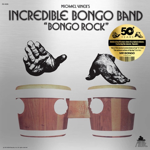 [MRBLP118 50A] Incredible Bongo Band, Bongo Rock (50th Anniversary)