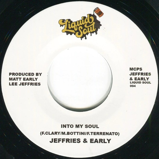 [LS004] Matt Early & Lee Jeffries, Into My Soul / Blank (One Sided 7”)