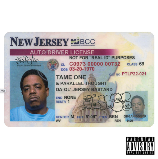 [PTL022] Tame One & Parallel Thought, Da Ol' Jersey Bastard (The Definitive Version)