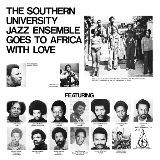 [NA5244-LP] The Southern University Jazz Ensemble, Goes To Africa With Love