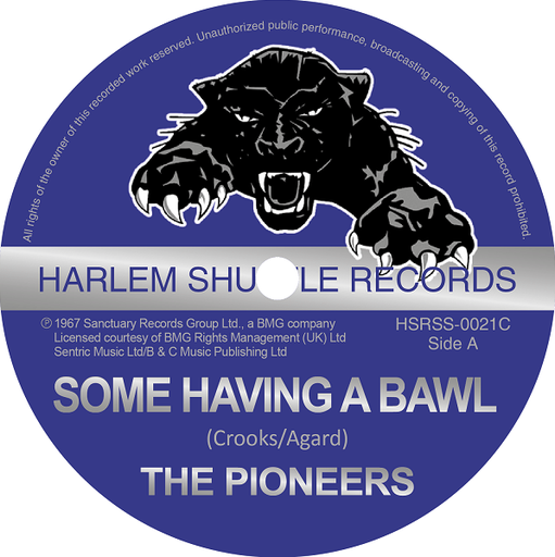 [HSRSS0021-7] The Pioneers, Some Having A Bawl / Whip Them
