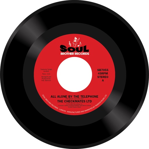 [SB7055] The Checkmates Ltd, All Alone By The Telephone / Body Language