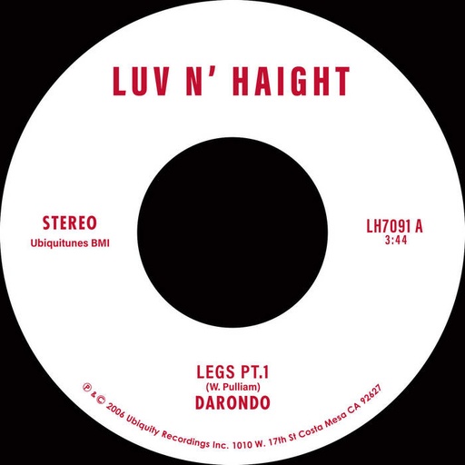 [LH7091] Darondo, Legs b/w Let My People Go