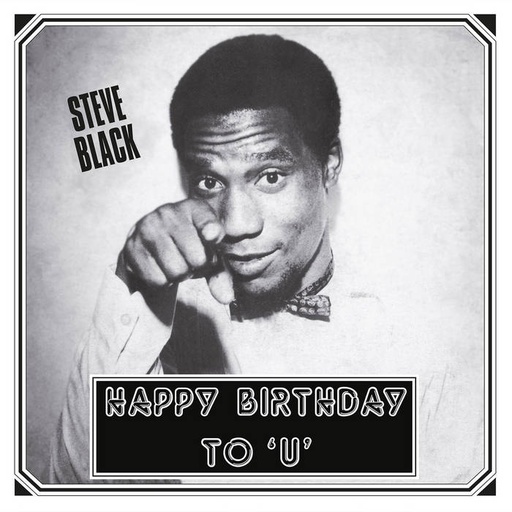 [PMG059LP] Steve Black, Happy Birthday To 'U'